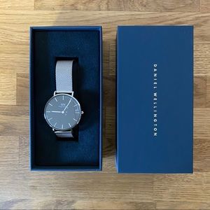 Daniel Wellington Silver Mesh Watch